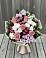 Букет цветов из: Альстромерии, Гвоздики, Розы и Хризантемы в Тимошкино