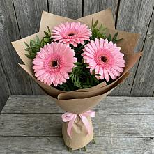 Букет цветов из:  Герберы в Тимошкино