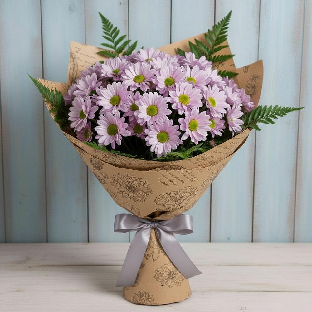 Букет цветов из: Хризантемы в Тимошкино