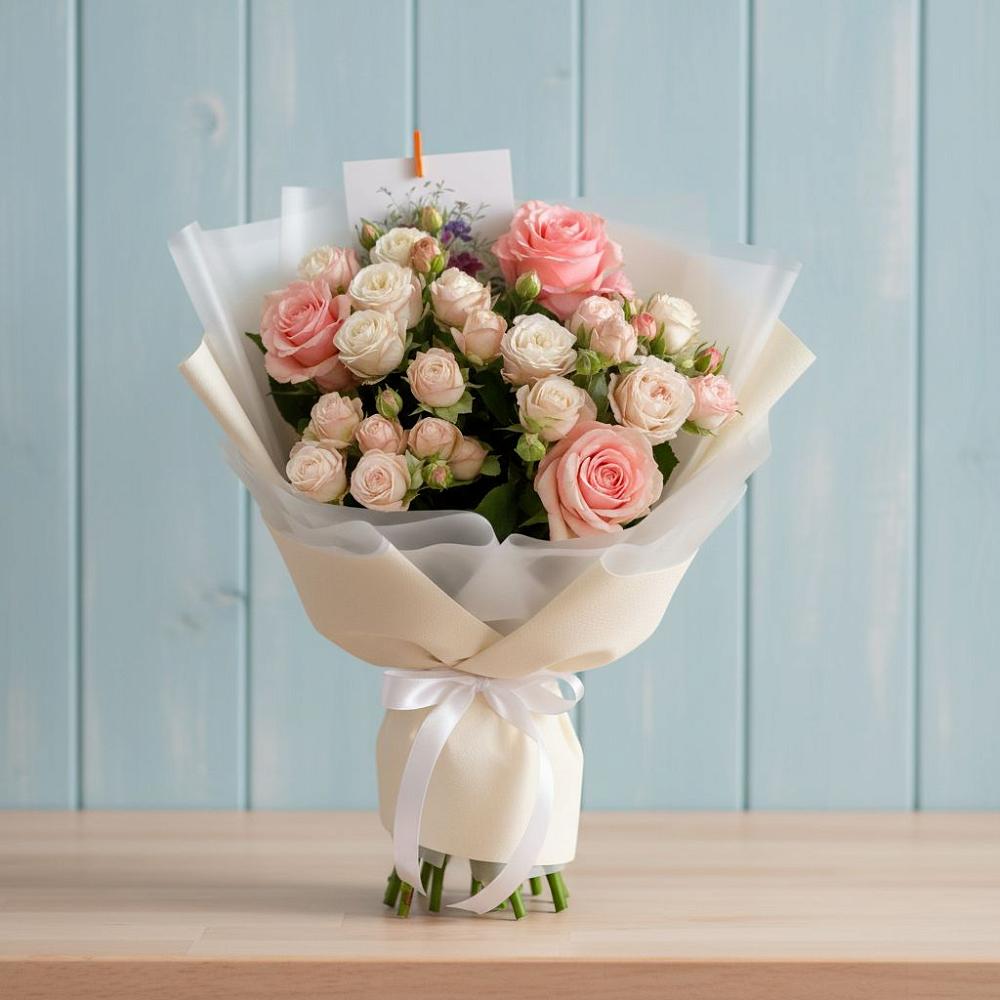 Букет цветов из: Розы в Тимошкино