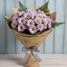 Букет цветов из:  Хризантемы в Тимошкино