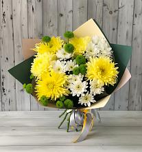 Букет цветов из:  Хризантемы в Тимошкино