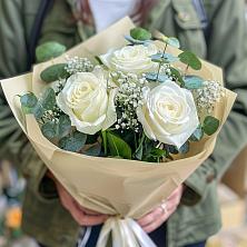 Букет Нежные грёзы в Тимошкино Букет цветов из: Розы в Тимошкино