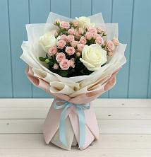Букет цветов из:  Розы в Тимошкино