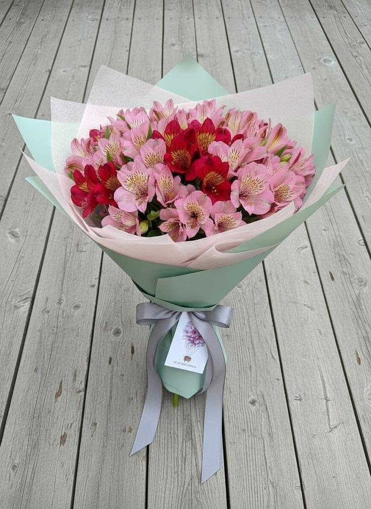 Букет цветов из: Альстромерии в Тимошкино