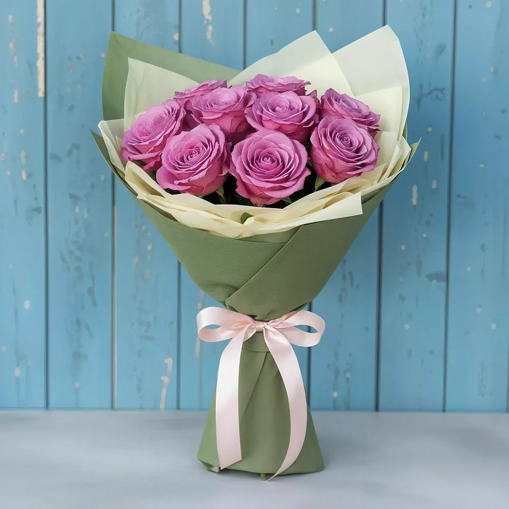 Букет Розы Фёрст Леди в Тимошкино