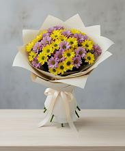 Букет цветов из:  Хризантемы в Тимошкино
