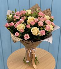 Букет цветов из:  Розы в Тимошкино