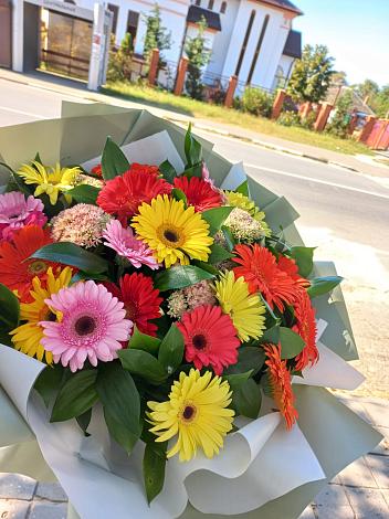 Букет цветов из: Герберы в Тимошкино