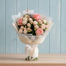Букет цветов из:  Розы в Тимошкино