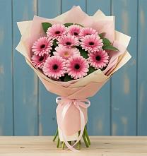 Букет цветов из:  Герберы в Тимошкино