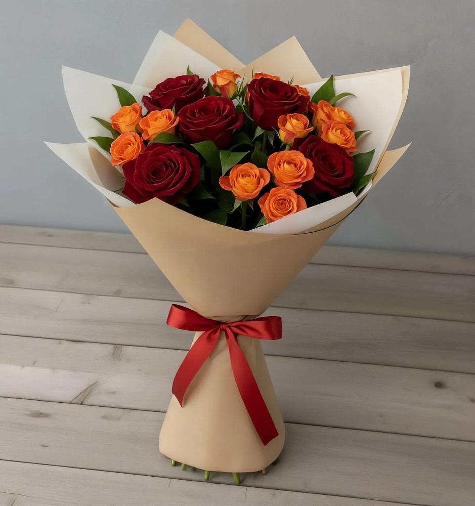 Букет Любовь и восторг в Тимошкино